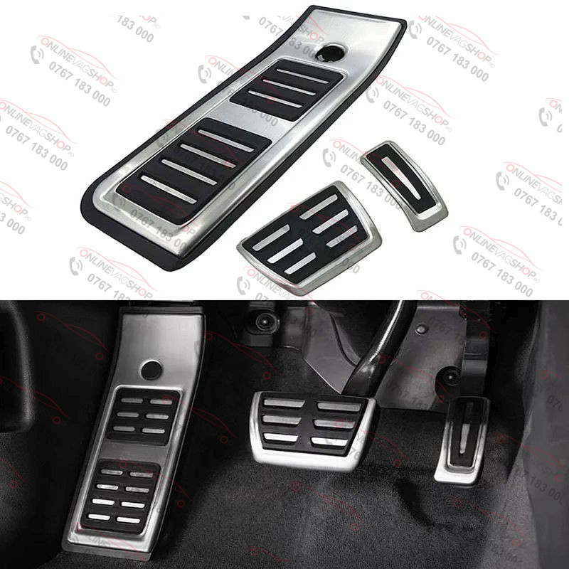Set pedale inox transmisie automata Audi A6 C8, Audi A7